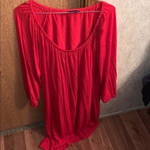 A Red American Eagle Dress